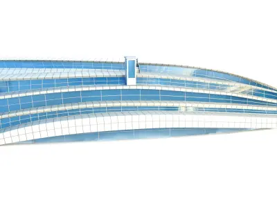 West Kowloon Station Main Terminal 3D model