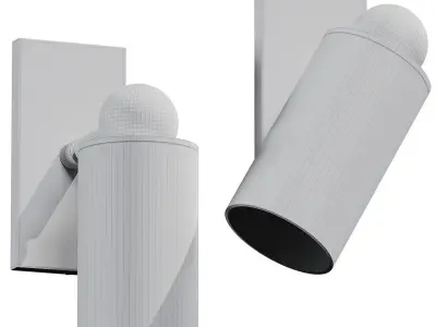 Arteriors Truxton Floor Lamp 3D model