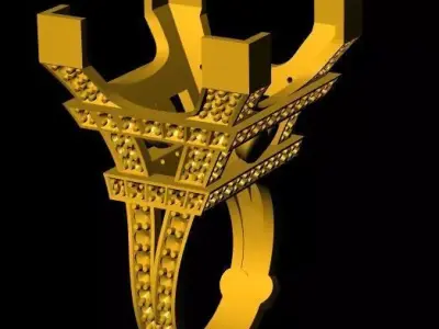 ifl ring Free 3D print model