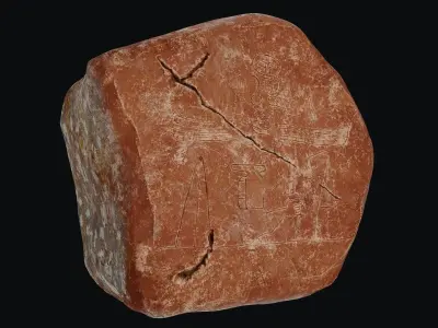 Kizildag - Hartapu Monument 2 3D model