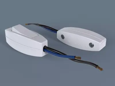 Indoor Hanging Switch High Poly 3D model