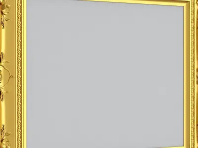 Classic Frame 07  3D model