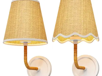 Serena and Lily sconce Larkspur 3D model