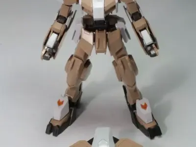 Gundam Gusion Rebake Full City Scissor Shield 3D print model