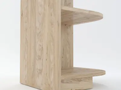 Wooden Cabinet 37 3D model