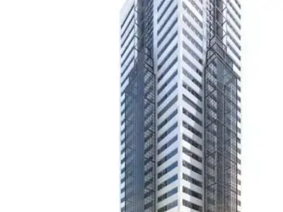 Modern Architectural Skyscraper 3D model