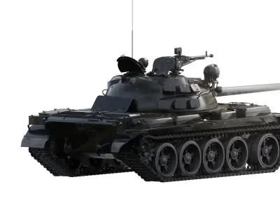 T-55A Obyekt 155A 3D model