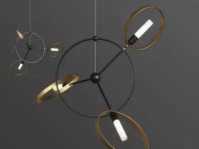 Celesse Pendant Hubbardtonforge 3D model