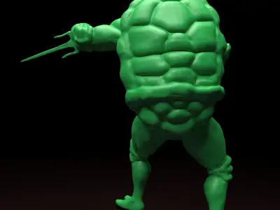 Raphael TMNT stl file 3d print model 3D print model