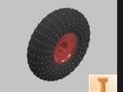 tube winding  Low-poly 3D model