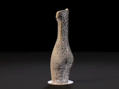 Figurine woman 3D print model