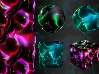 Crystal - VOL 12 - Maps - SBsar Texture