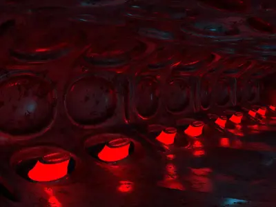 Sci Fi Interior 3D model