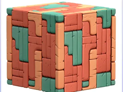 Stylized Wall Seamless Texture Texture 43