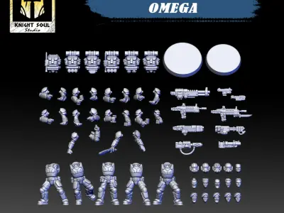 Scions of War Omega 3D print model