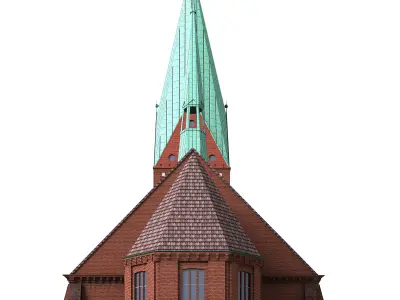St Nikolai Church Kiel 3D model