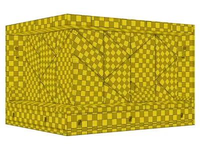 Restaurant and Office Lobi  Seating 12 3D model