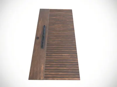 Door 1 Low-poly 3D model