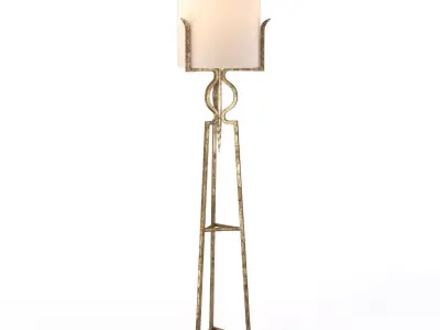 Arteriors Hendrik Floor Lamp 3D model