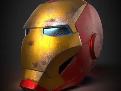 Iron Man Helmet 3D model
