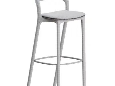 Neva Stool by Artisan 3D model