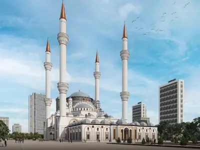 Ottoman Mosque 3D model