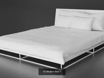 Y2 Furniture Collection 3D Model Pack