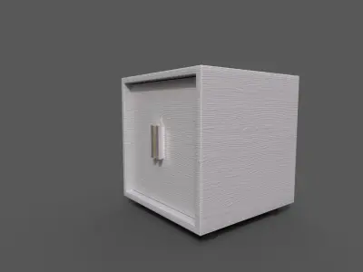 Modern Furniture 3D Model Low-poly 3D model 3