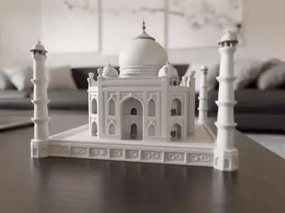 Taj mahal 3D print model