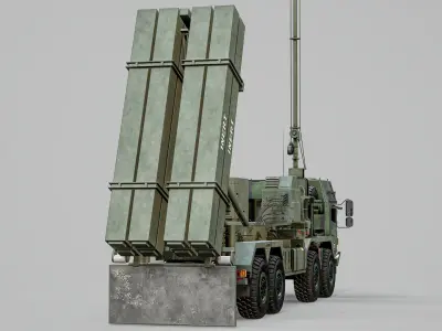  MEADS PAC-3 MSE Launcher Vehicle PBR 