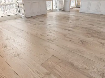Wooden floor 22 WITHOUT PLUGINS 3D model