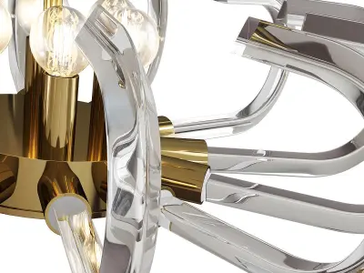 Tobia Chandelie Low-poly 3D model