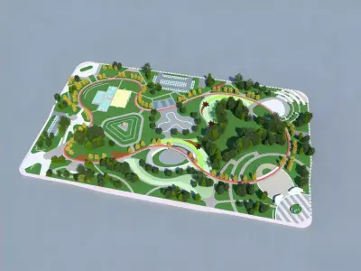 Landscape Park 3D model