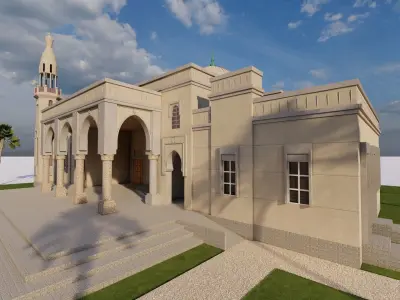 MOSQUE-Mosque 3D model