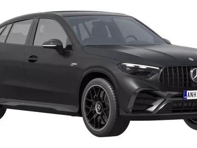 Mercedes-Benz GLC53 AMG Coupe 2027 3D model