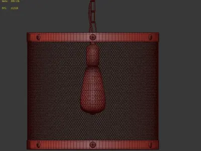 Hanging Lamp LOFT HOUSE P-151 3D model