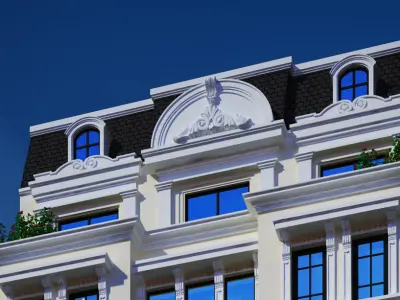 Classic house 03 3D model