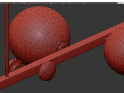 HINSDALE NEW Low-poly 3D model