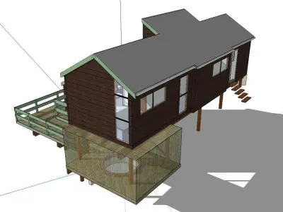 Creative Design-Holiday Cabin-079 3D model