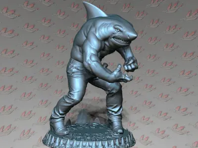 Ripster 1-24 Scale Street Sharks 3D print model
