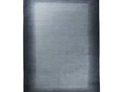 Bamboo  Wool Border Charcoal 3D model