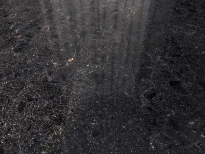 Marble Floor Cosmos Black Set 4 Texture