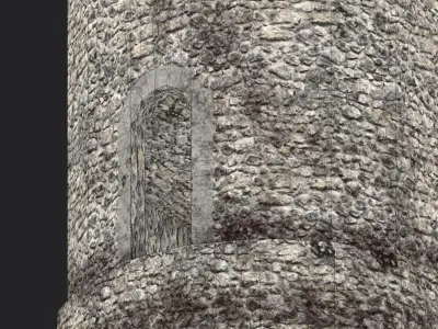 The Herring Tower Low-poly 3D model