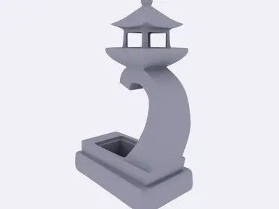 Japanese Pagoda 3D print model