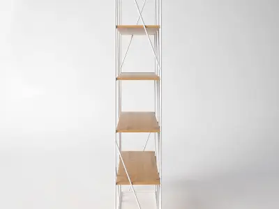 Rebar shelf industrial design 3D model