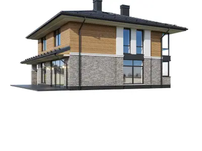 Modern V151 with BLENDER file 3D model