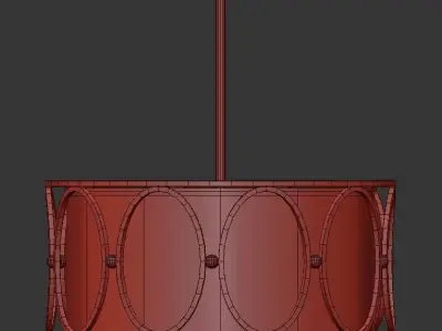 GOLDEN OVALS 3D model