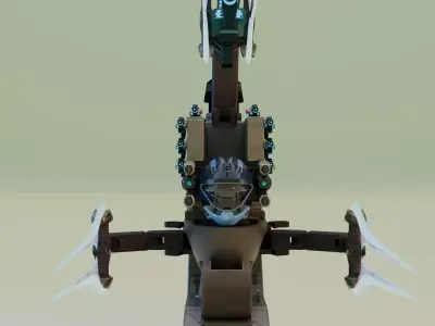  HALO Skibidi Toilet 3D model