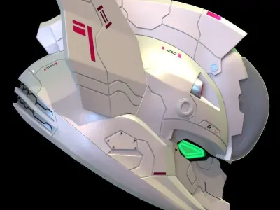  XFG-02 Lfrith Gundam for 3d printing and Cosplay 3D print model