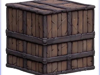 Stylized Wood Seamless Texture Texture 21